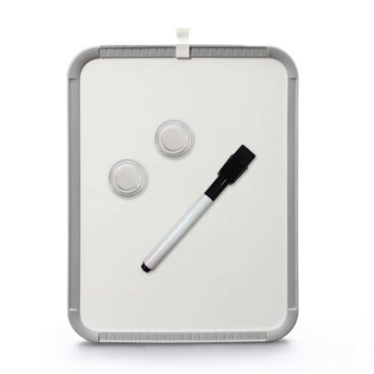 Imagem de QUADRO MAGNÉTICO 27,6X21,2 MOLDURA POLIPROPILENO CINZA P2721 EASY OFFICE PT 1 UN