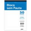 Imagem de BLOCO ANOTAÇÃO S/PAUTA 200X273MM SERRILHADO 50FLS 27542 SPIRAL UN 1 UN