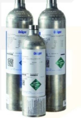 Imagem de CILINDRO DE GAS P/ CALIBRACAO DE DETECTORES DE GAS H2