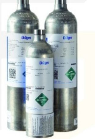 Imagem de CILINDRO DE GAS P/ CALIBRACAO DE DETECTORES DE GAS H2