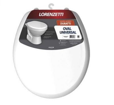 Imagem de ASSENTO SANITARIO EM POLIPROPILENO OVAL BRANCO