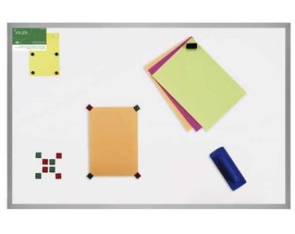 Imagem de QUADRO BRANCO MAGNETICO 120 X 90CM C/ MOLDURA DE ALUMINIO