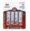 Imagem de PILHA RECARREGAVEL AA 2600 MAH CARTELA C/4 - MOX