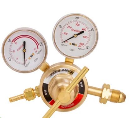 Imagem de REGULADOR DE PRESSAO DE ACETILENO 0 A 1 kgf/cm2
