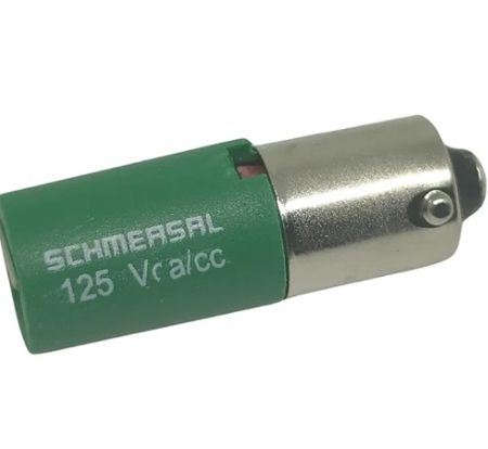 Imagem de SINALIZADOR LED S1LS/15 125Vca/CC BA9S VERDE