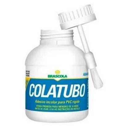 Imagem de ADESIVO INCOLOR P/ TUBO DE PVC FRASCO 175G