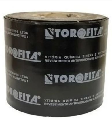Imagem de FITA ANTICORROSIVA 9" 23 x 30,5M PRETA NORMA  N-2238