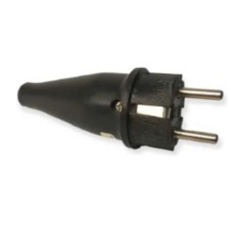 Imagem de TOMADA SCHUKO ALEMAO DE BORRACHA 250V 16A