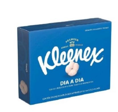 Imagem de LENCO PAPEL FOLHA DUPLA 12,7x21,2CMCX 50 CX 50UNDS