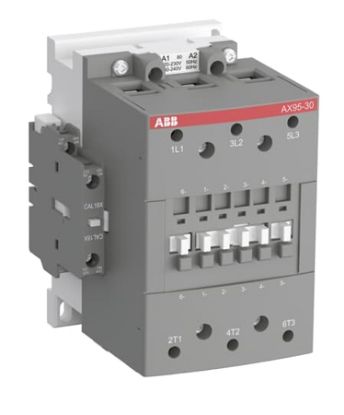 Imagem de CONTATOR DE FORCA 115A 380V AX115-30-11-75 CONTATO AUXILIAR 1NA+1NF LINHA AX