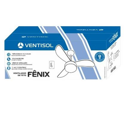 Imagem de VENTILADOR FENIX 3P BRANCO 127V PREMIUM