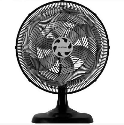 Imagem de VENTILADOR DE MESA OSCILANTE 6P 50CM PRETO BIVOLT