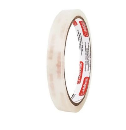 Imagem de FITA ADESIVA POLISIL TRANSPARENTE 12MM X 40M