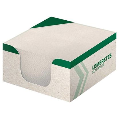 Imagem de PAPEL PARA LEMBRETE 84X84 63G RECICLADO, 228814, SPIRAL - CX 500 FL