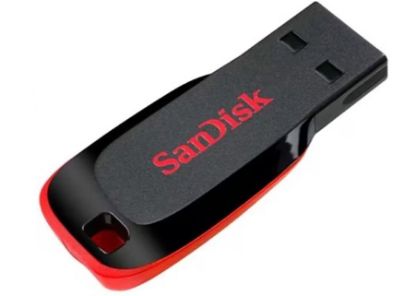 Imagem de PEN DRIVE 32GB USB CRUZER BLADE PRETO