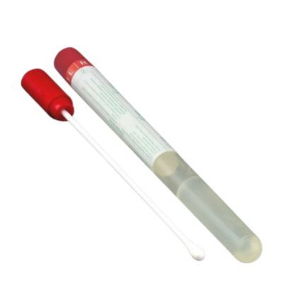 Imagem de SWAB P/ COLETA E TRANSPORTE DE AMOSTRAS C/ MEIO CARY BLAIR E HASTE PLASTICA