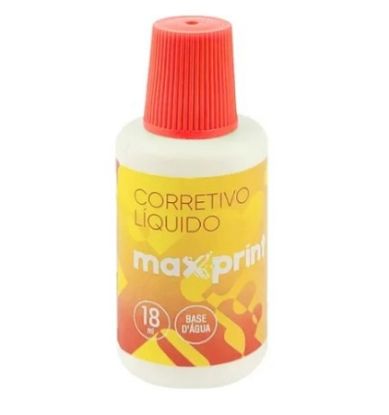 Imagem de CORRETIVO LIQUIDO 18ML  A BASE DE AGUA