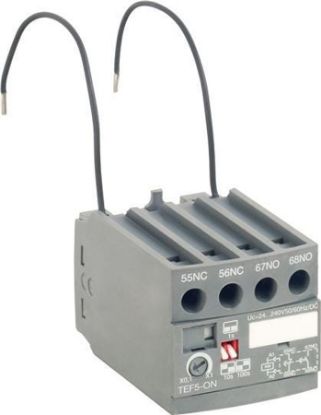 Imagem de CONTATOS TEMPORIZADOS ELETRONICAMENTE FRONTAL 0 1-100S C/ RETARDO NA ENERGIZACAO BOBINA EM 24-240VCA TEF5-ON 1 NA + 1 NF LINHA A