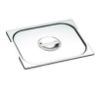 Imagem de CUBA SAVOY GN EM ACO INOX 1/2 100MM 6,3L C/ ALCA E TAMPA GN 1/2 C/ RECORTE P/ ALCAS