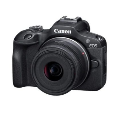 Imagem de CAMERA EOS R100 MIRRORLESS 24.2MP C/ LENTE 18-45MM F/4.5-6.3 IS STM VIDEO 4K