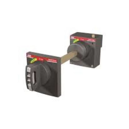 Imagem de MANOPLA ROTATIVA P/ FIXACAO NA PORTA DO PAINEL RHE P/ DISJUNTOR DA LINHA FORMULA A3 UTILIZADA EM MODELOS 3P E 4P 1SDA066159R1
