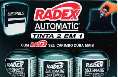 Imagem de TINTA P/ CARIMBO E AUTO ENTINTADO 40ML PRETO