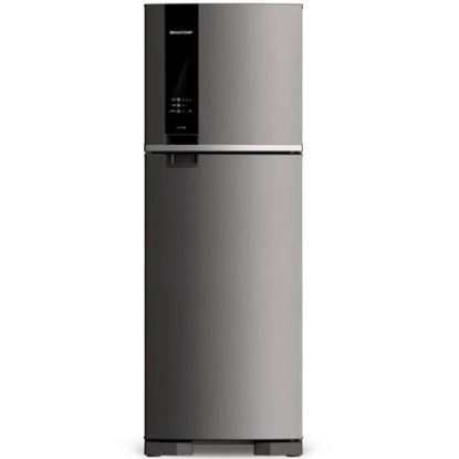 Imagem de GELADEIRA FROST FREE DUPLEX 375 LITROS COR INOX COM ESPACO ADAPT 110V