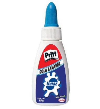 Imagem de COLA BRANCA LIQUIDA LAVAVEL 35G TENAZ