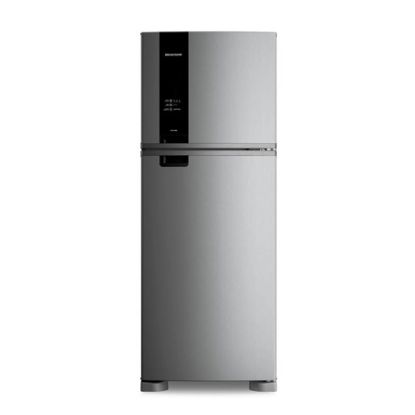 Imagem de GELADEIRA FROST FREE DUPLEX A+++ 461 LITROS COR INOX COM TECNOLOGIA TURBO CONTROL E FRESH BOX 110V