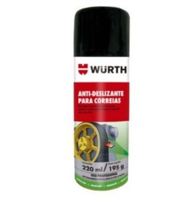 Imagem de LUBRIFICANTE ANTI DESLIZANTE DE CORREIAS DE 200ML WURTH