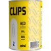 Imagem de CLIPS NÚMERO 2 GALVANIZADO, LATA COM 500G, SPIRAL - PT 1 UN