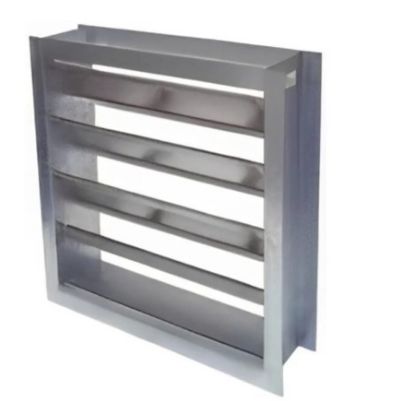 Imagem de DUMPER DE AR QUADRADO EM ALUMINIO TIPO BASCULANTE 480 X 400
