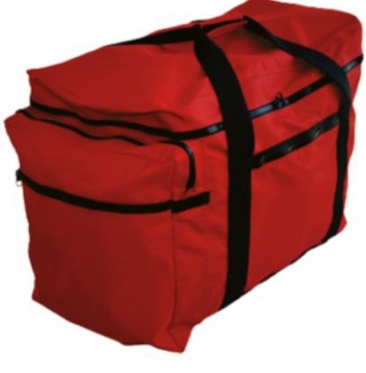 Imagem de BOLSA DE NYLON FULL BAG 70CM X 40CM X 30CM VERMELHA P/ TRANSPORTE C/ DIVISORIAS