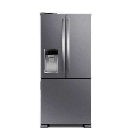 Imagem de GELADEIRA FROST FREE FRENCH DOOR AGUA E GELO NA PORTA 515 LITROS COR INOX 110V