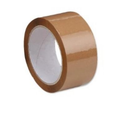 Imagem de FITA ADESIVA 45MM X 40M MARROM P/ EMPACOTAMENTO GOMADA
