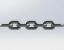 Imagem de CORRENTE GALVANIZADA 22,2 MM X 80 MM X  133MM  NBR 15293