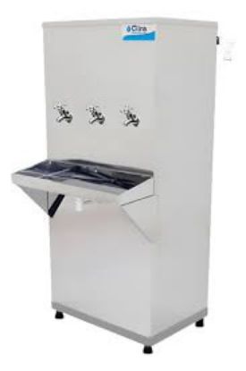 Imagem de BEBEDOURO INDUSTRIAL GIRA 100 LITROS INOX 2 TORNEIRA E 1 JATO COM FILTRO INCLUSO - VOLTAGEM 110V