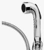 Imagem de DUCHA HIGIENICA LUXO C/ GATILHO DE PAREDE BASE 1/2" CROMADA