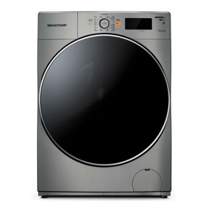 Imagem de LAVA E SECA 10,1KG/6KG PRATA AGUA QUENTE COM CICLO TIRA MANCHAS PRO E CICLO 1H PRONTO PARA VESTIR 110V