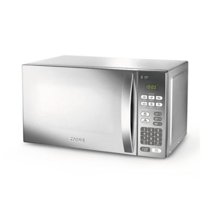 Imagem de MICRO-ONDAS 20L COR INOX COM FUNCAO DESCONGELAR DESIGN MODERNO E ESPELHADO 220V