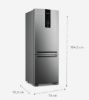Imagem de GELADEIRA FROST FREE INVERSE A+++ 479 LITROS COR INOX COM SUPER CAPACIDADE E SMART FLOW 110V