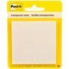 Imagem de BLOCO DE NOTAS ADESIVAS POST-IT TRANSPARENTE, 73 MM X 73 MM, 36 FOLHAS, 3M - BT 1 UN