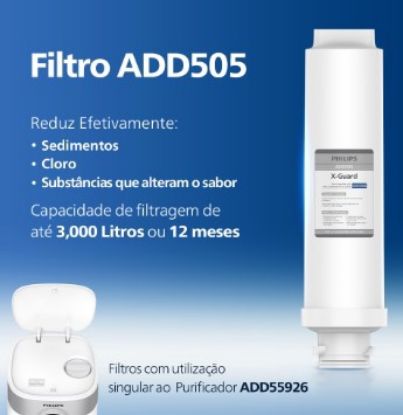 Imagem de FILTRO ADD505 P/ PURIFICADOR  DE AGUA