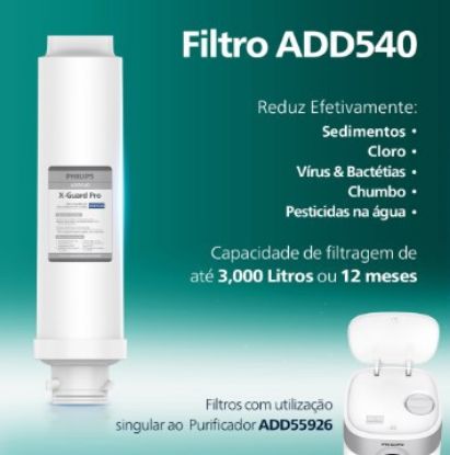 Imagem de FILTRO ADD540 P/ PURIFICADOR  DE AGUA