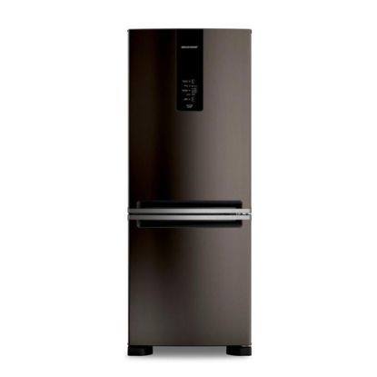 Imagem de GELADEIRA ECLIPSE COLLECTION FROST FREE INVERSE A+++ 447 LITROS COR BLACK INOX COM SMART FLOW E FRESH BOX 110V