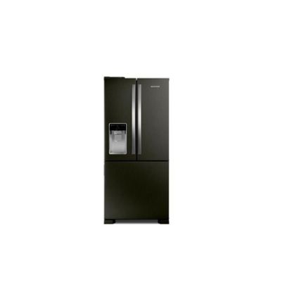 Imagem de GELADEIRA ECLIPSE COLLECTION FROST FREE INVERTER FRENCH DOOR AGUA E GELO NA PORTA 515 LITROS COR BLACK INOX 220V
