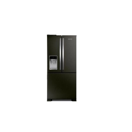 Imagem de GELADEIRA ECLIPSE COLLECTION FROST FREE INVERTER FRENCH DOOR AGUA E GELO NA PORTA 515 LITROS COR BLACK INOX 220V