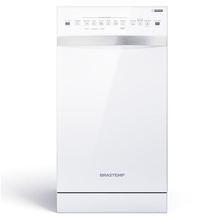 Imagem de LAVA LOUCAS 10 SERVICOS COR BRANCA COM CICLO PESADO E DELICADO 110V
