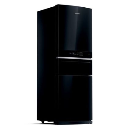 Imagem de GELADEIRA 3 FROST FREE 419 LITROS COR PRETA COM FREEZE CONTROL PRO 110V