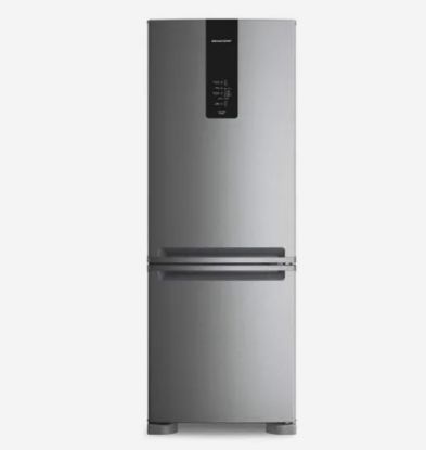 Imagem de GELADEIRA FROST FREE INVERSE A+++ 479 LITROS COR INOX COM SUPER CAPACIDADE E SMART FLOW 110V